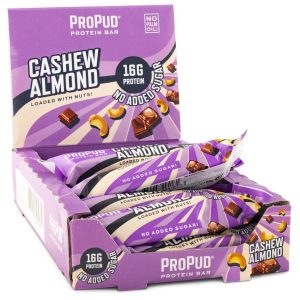 Njie ProPud Protein Bar Cashew Almond 12-pack