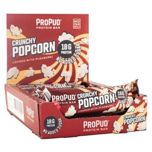 Njie ProPud Protein Bar Crunchy Popcorn 12-pack