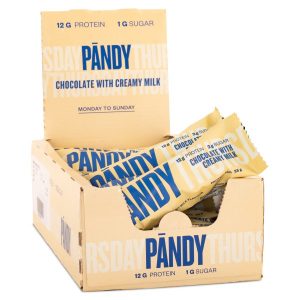 Pändy Protein Bar Chocolate with Creamy Milk 18-pack