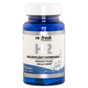 Re-fresh Superfood H2 - MolekylÀrt Hydrogen 30 tabl